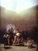 Francisco Jose de Goya Yard of Madhouse china oil painting reproduction